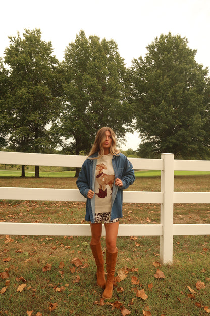 Hunter Denim Top