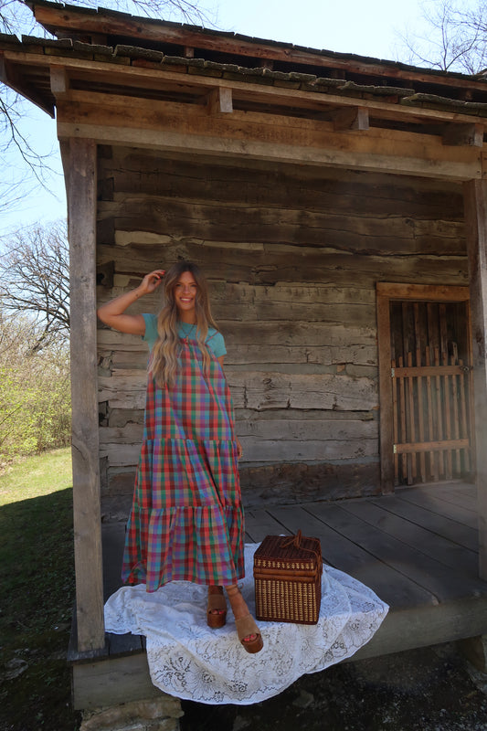 Candyland Tiered Maxi Dress