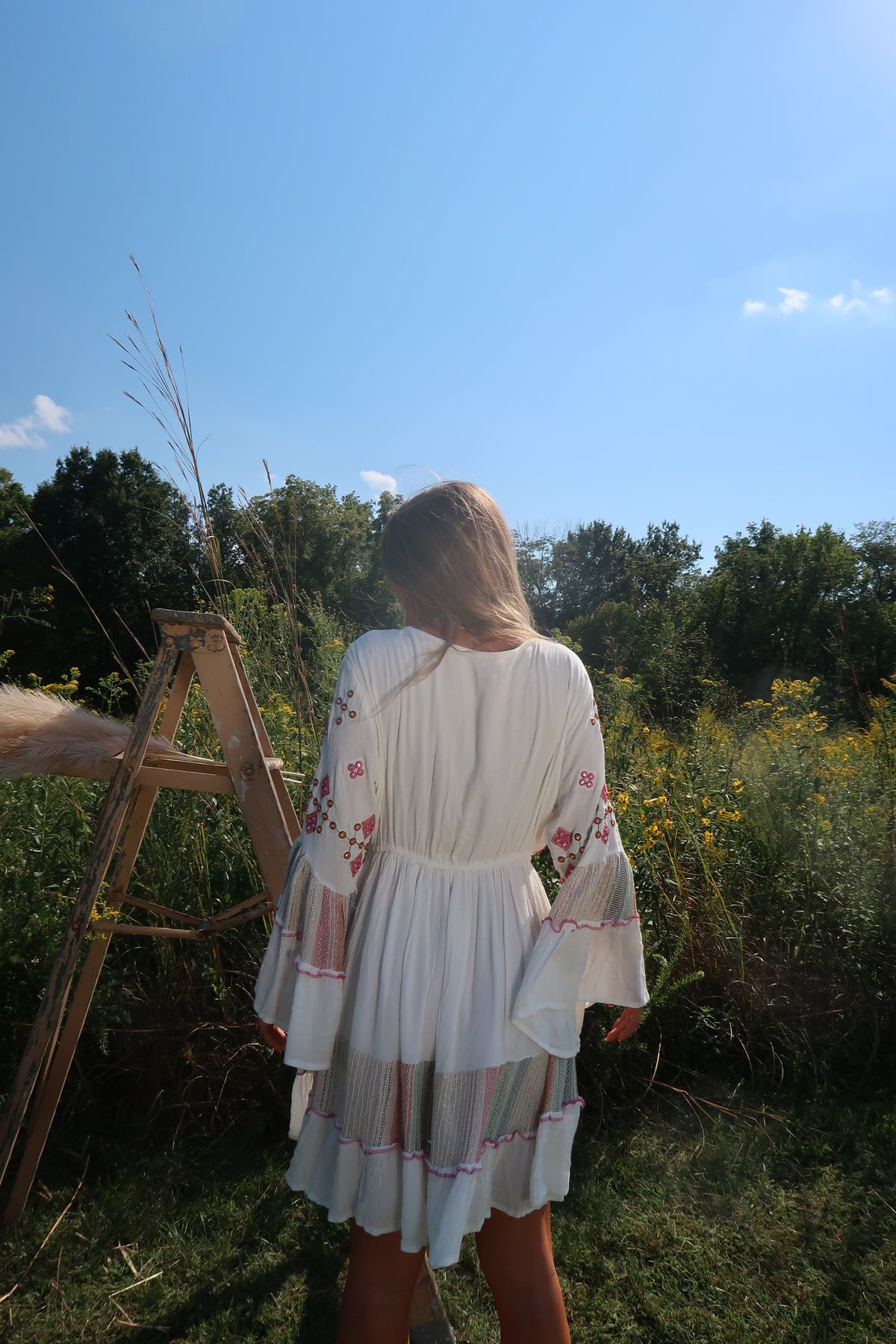 Sunset Haze Shimmer Dress