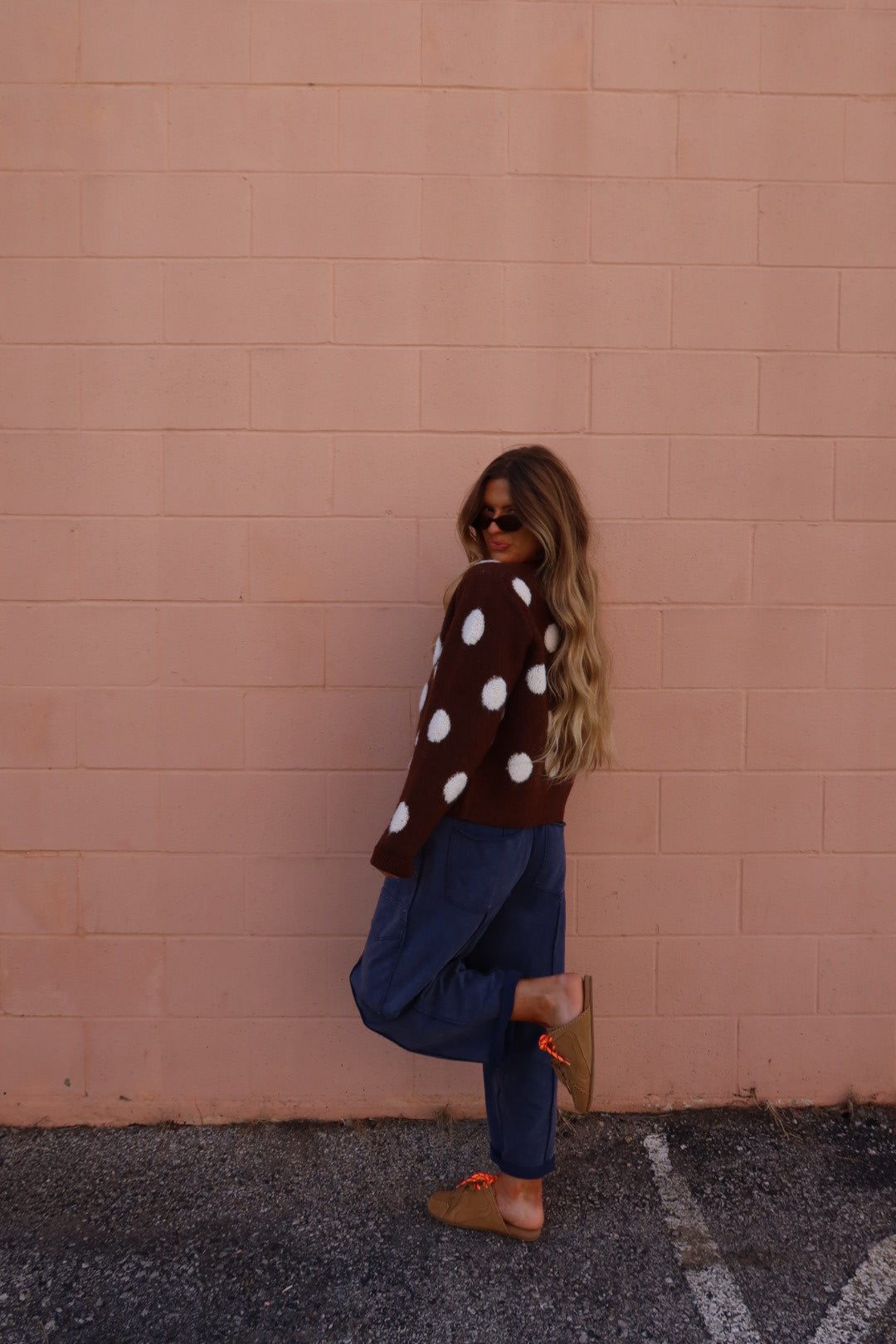 Blake Polka Dot Cardi