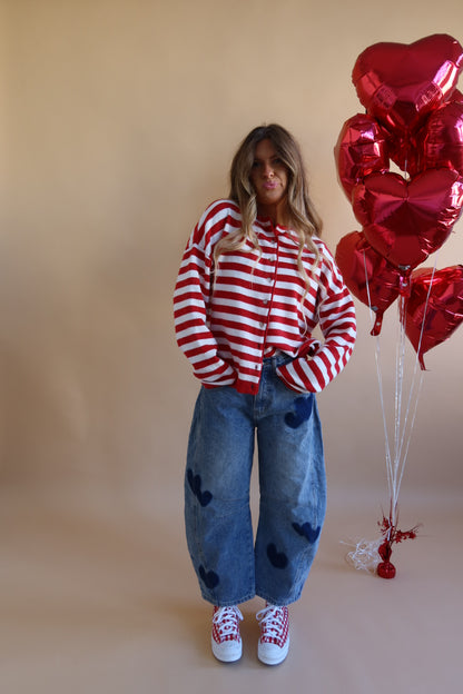 Cupid Stripe Cardi