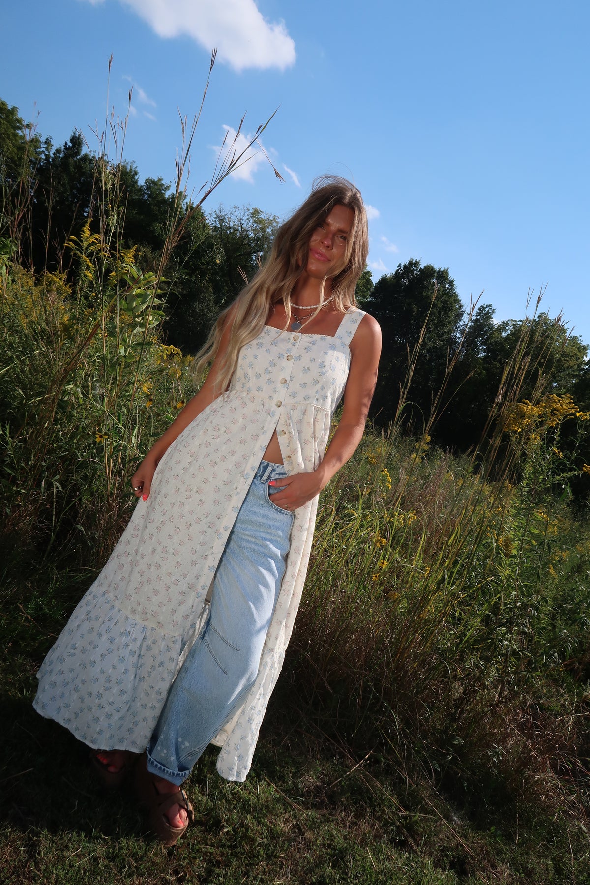 Wildflower Tiered Maxi