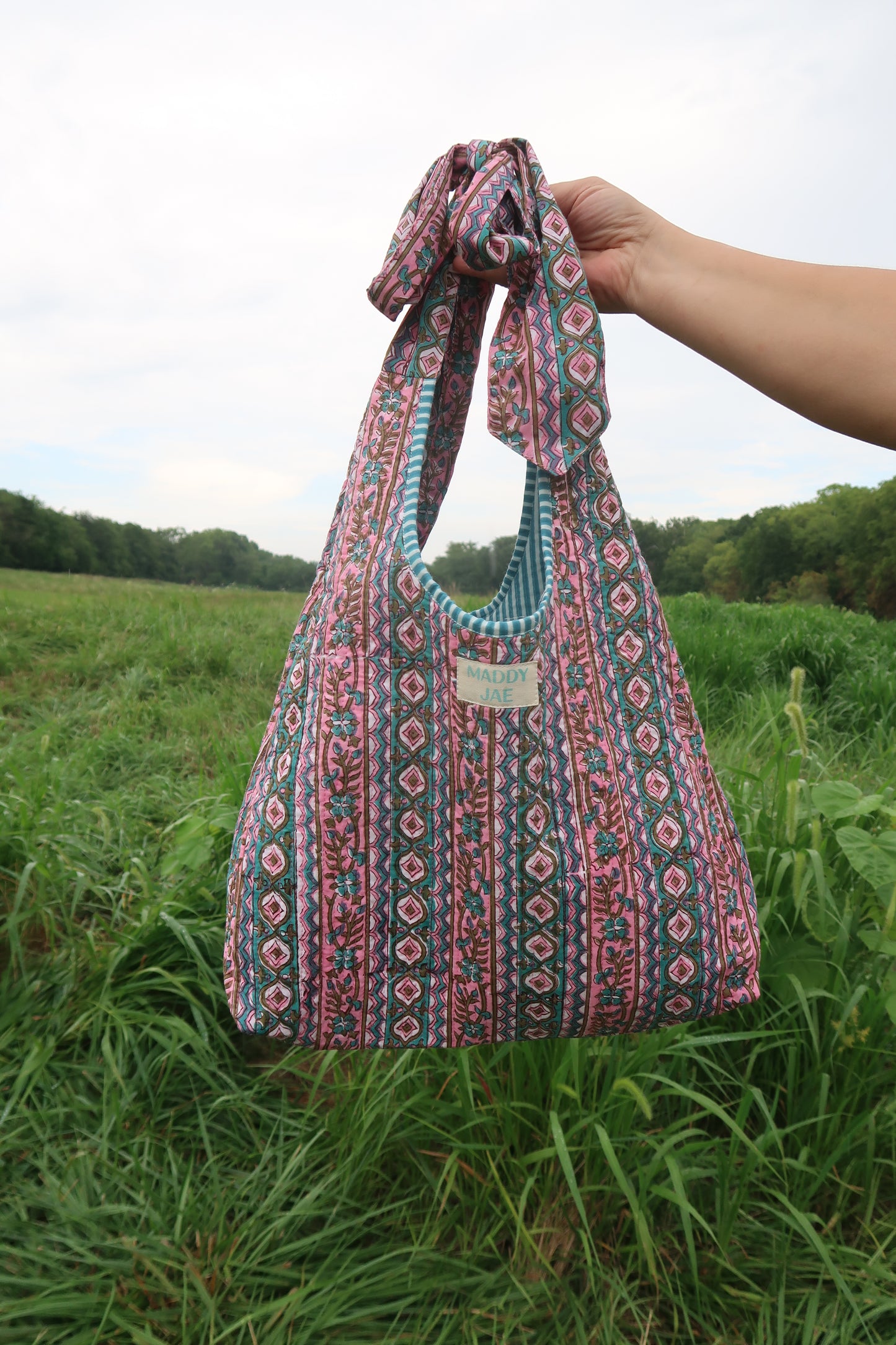 Fankie Quilted Oversized Bow Purse