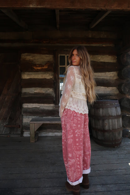 Sienna Ranger Bandana Barrel Jeans