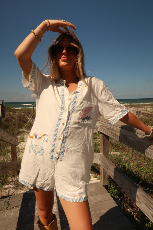 Save a Horse Romper