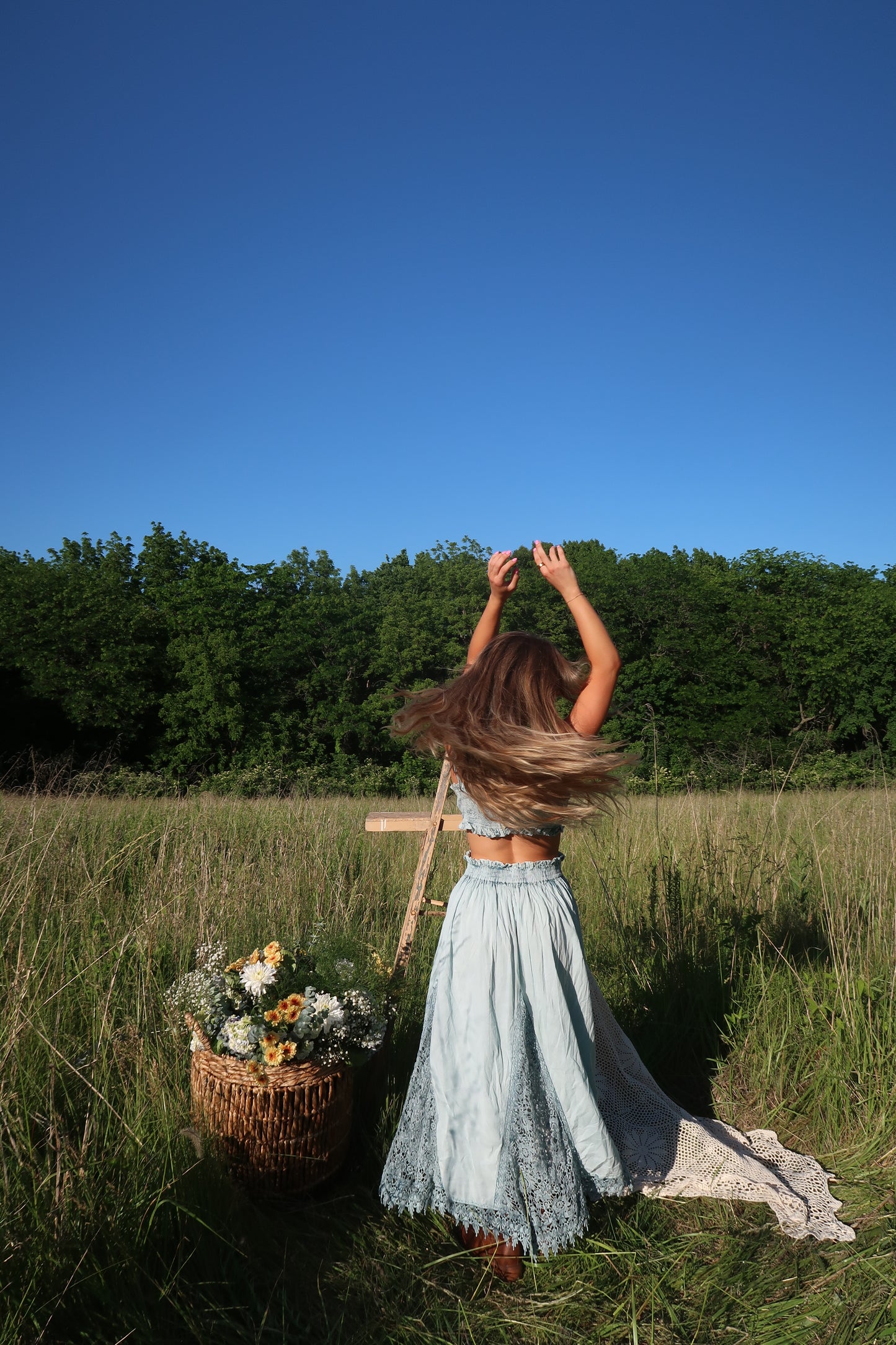 Coastal Haze Maxi Dress