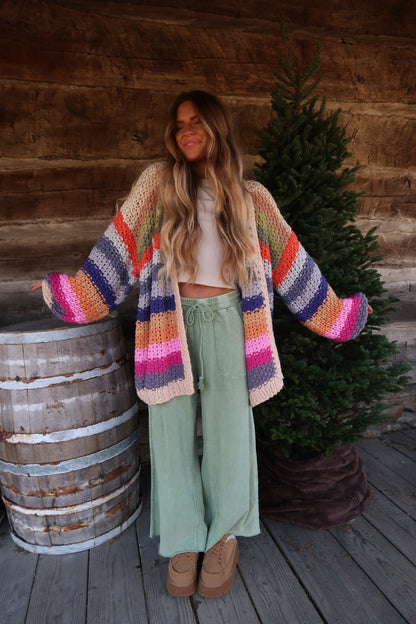 Crayola Stripe Cardi