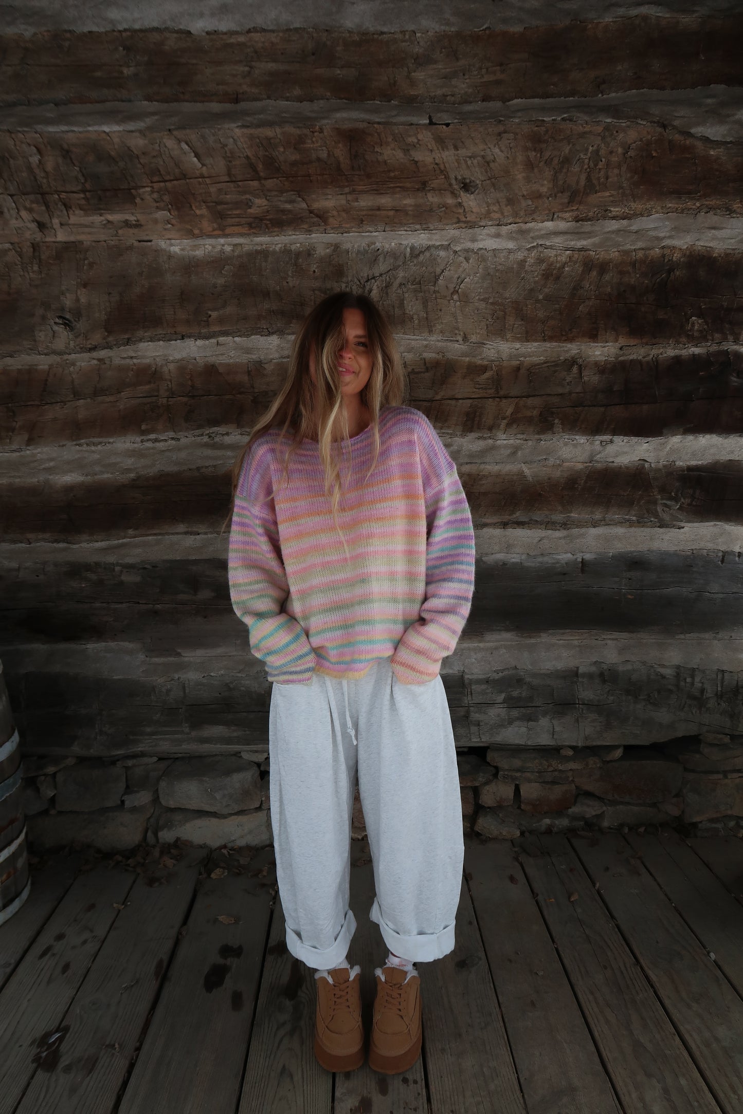 Fresh Air Stripe Sweater