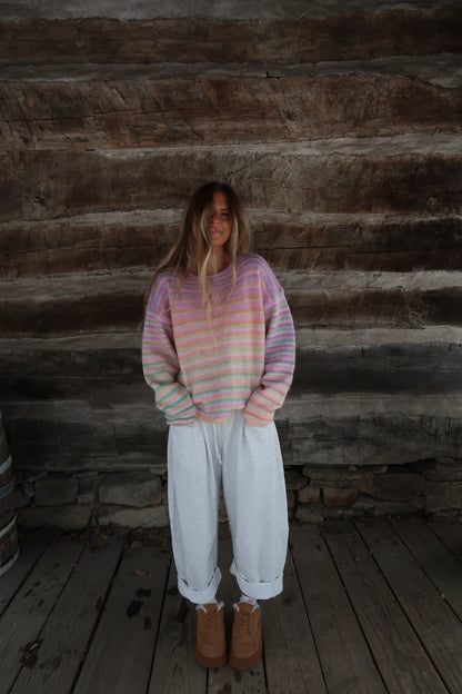 Fresh Air Stripe Sweater