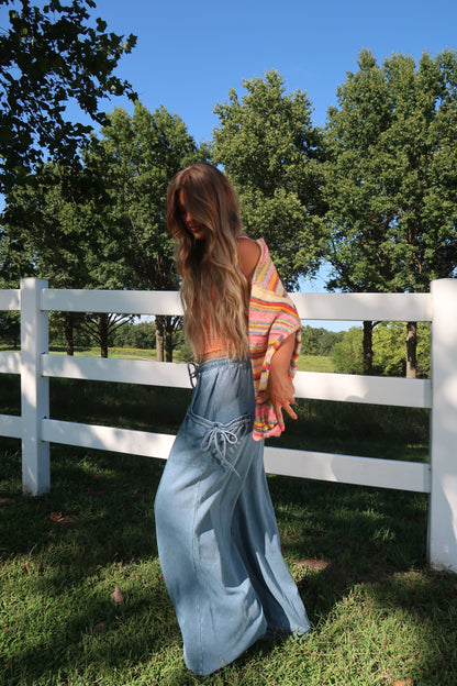 Blueberry Pie Wide Leg Pants