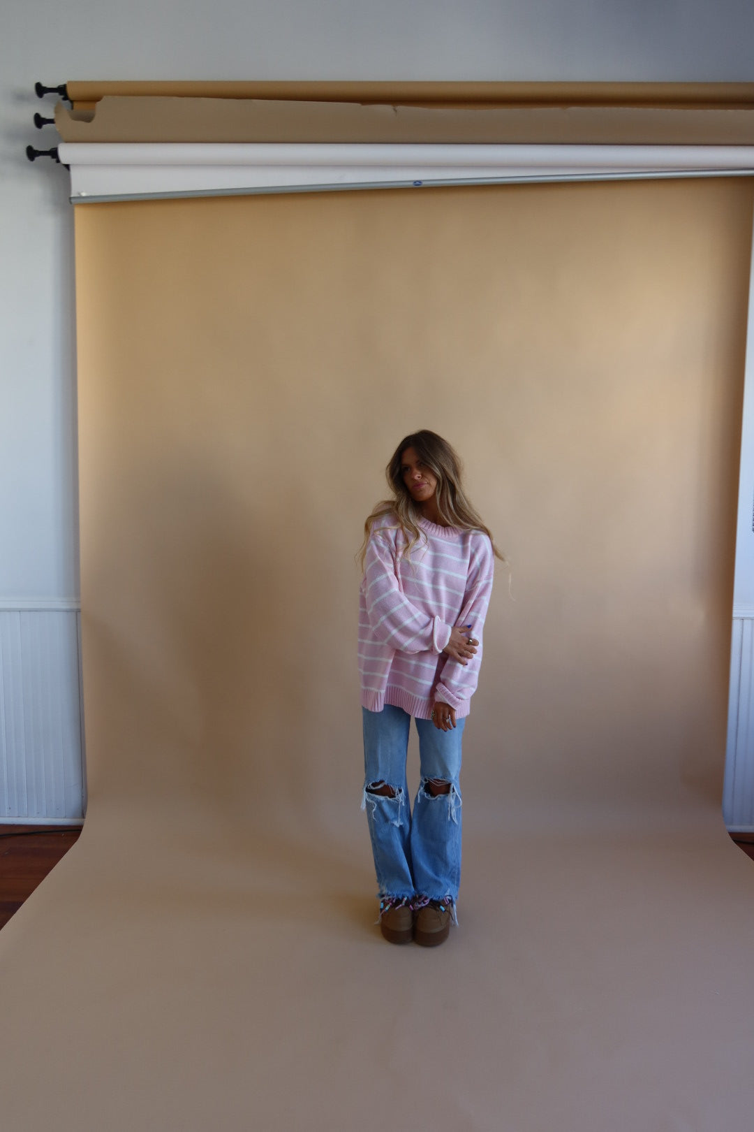 Ballet Stripe Sweater