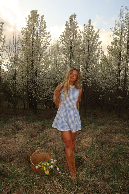 Dorthy Gingham Romper
