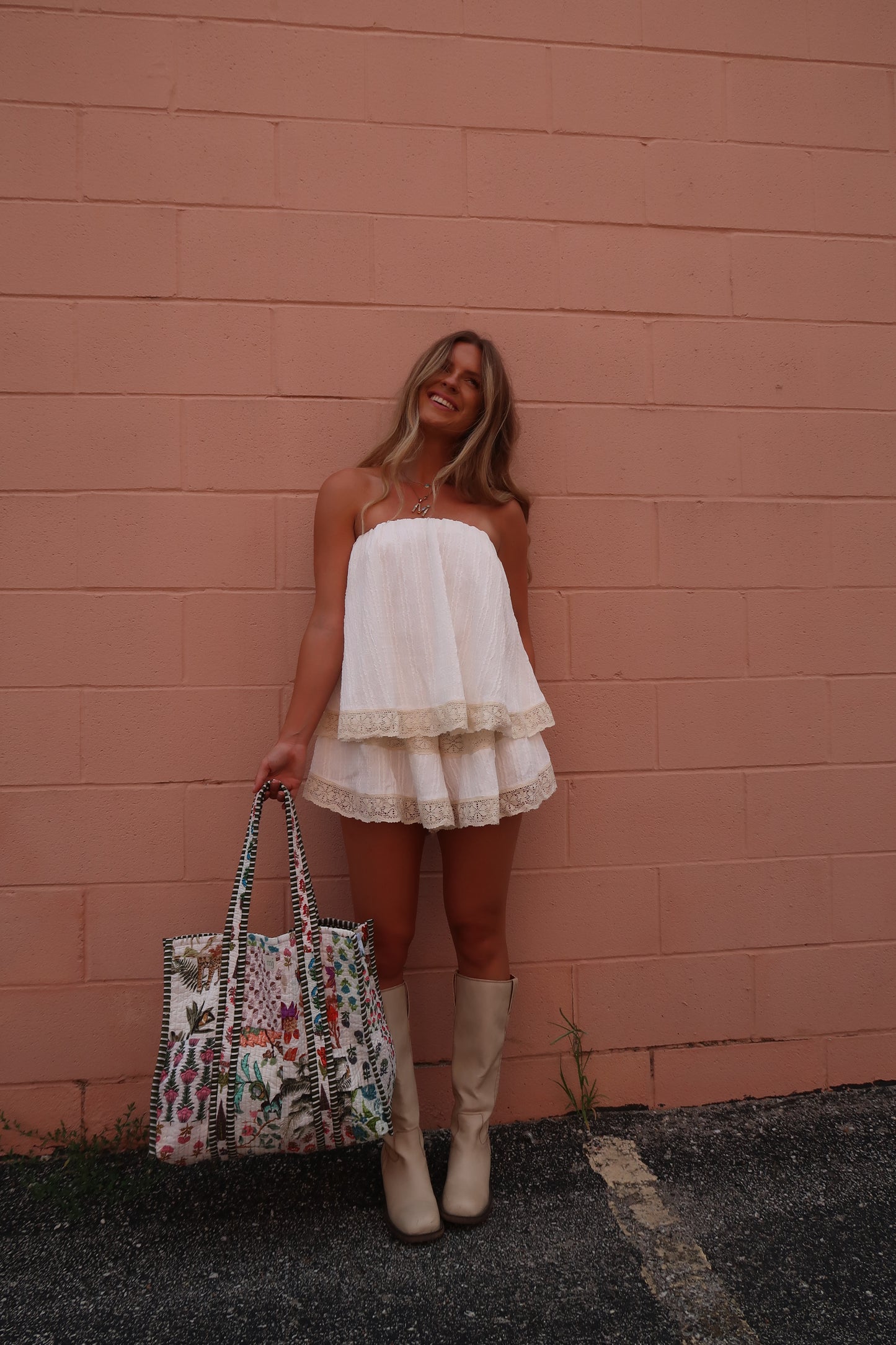 Lottie Quilted Tote Bag