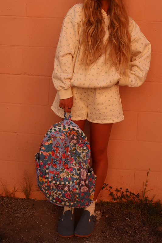 Loretta Quilted Backpack