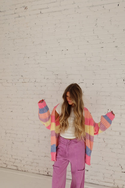 Sherbert Swirl Cardi