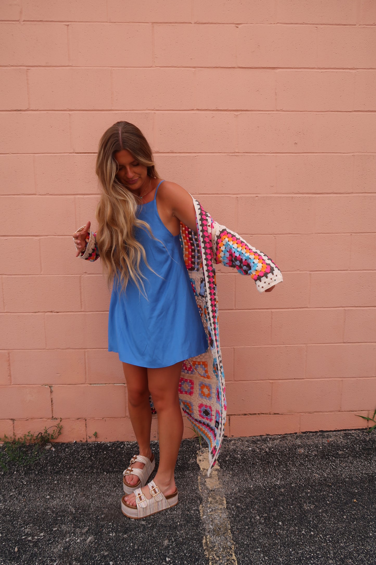 Vivid Boho Crochet Knit