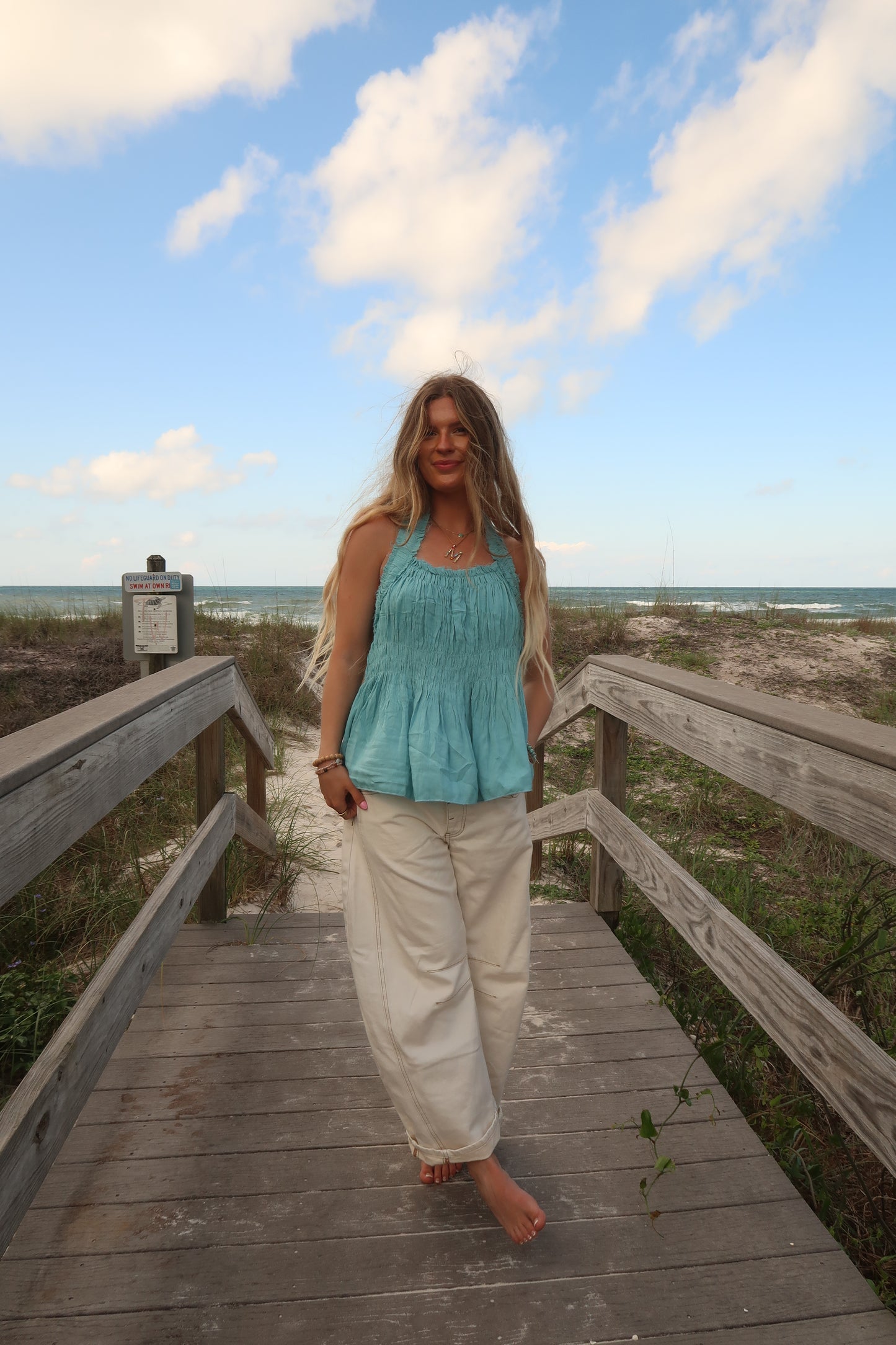 Lagoon Halter Top