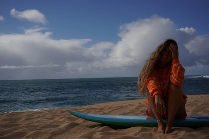 Tangerine Bandana Sweatshirt