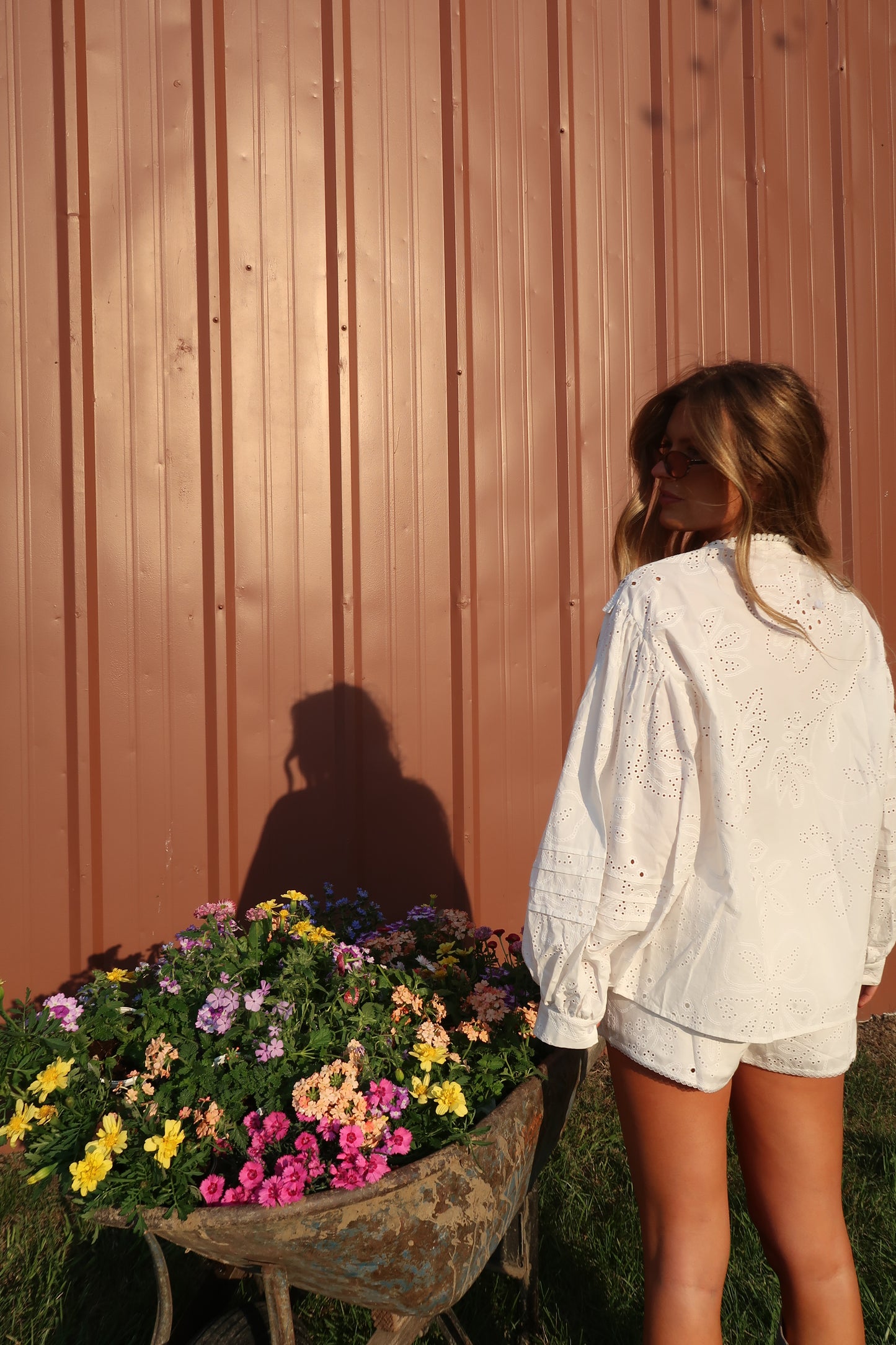 Milo Eyelet Top
