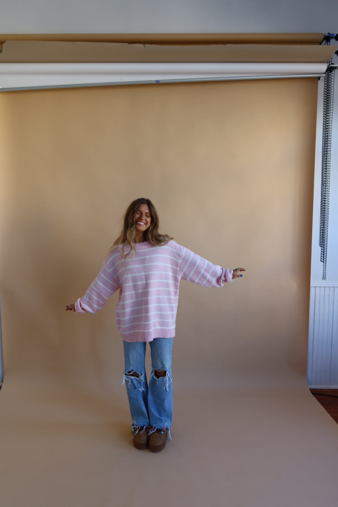 Ballet Stripe Sweater