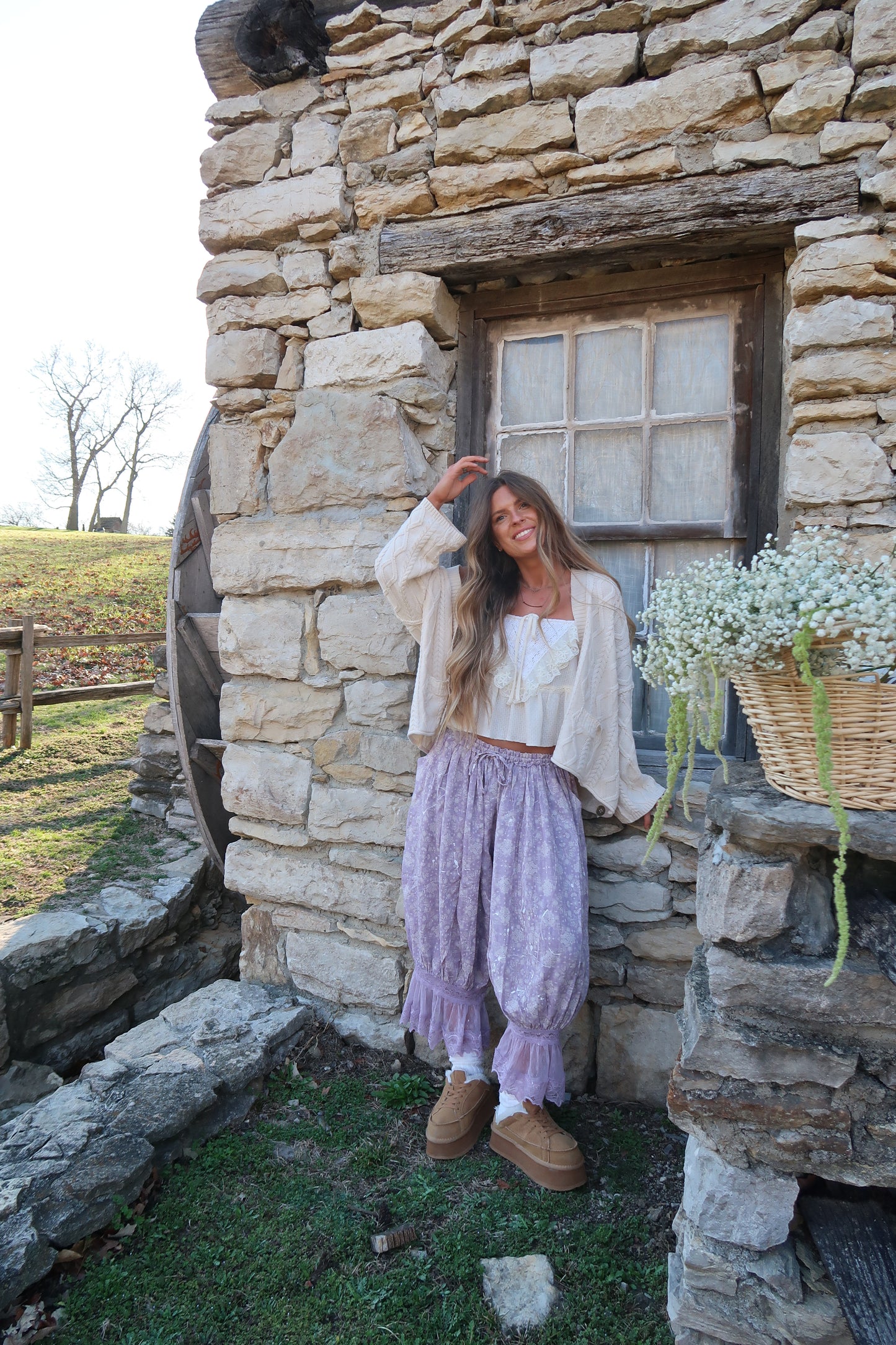 Lavender Meadow Bloomers