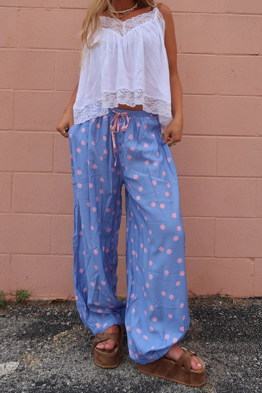 Perri Pink Dot Balloon Pants