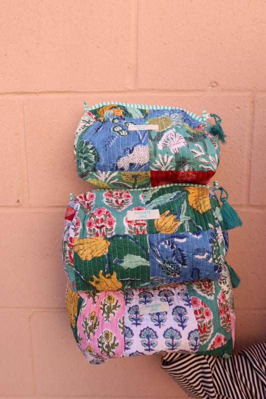 Poppy Cosmetic Bag 3pk