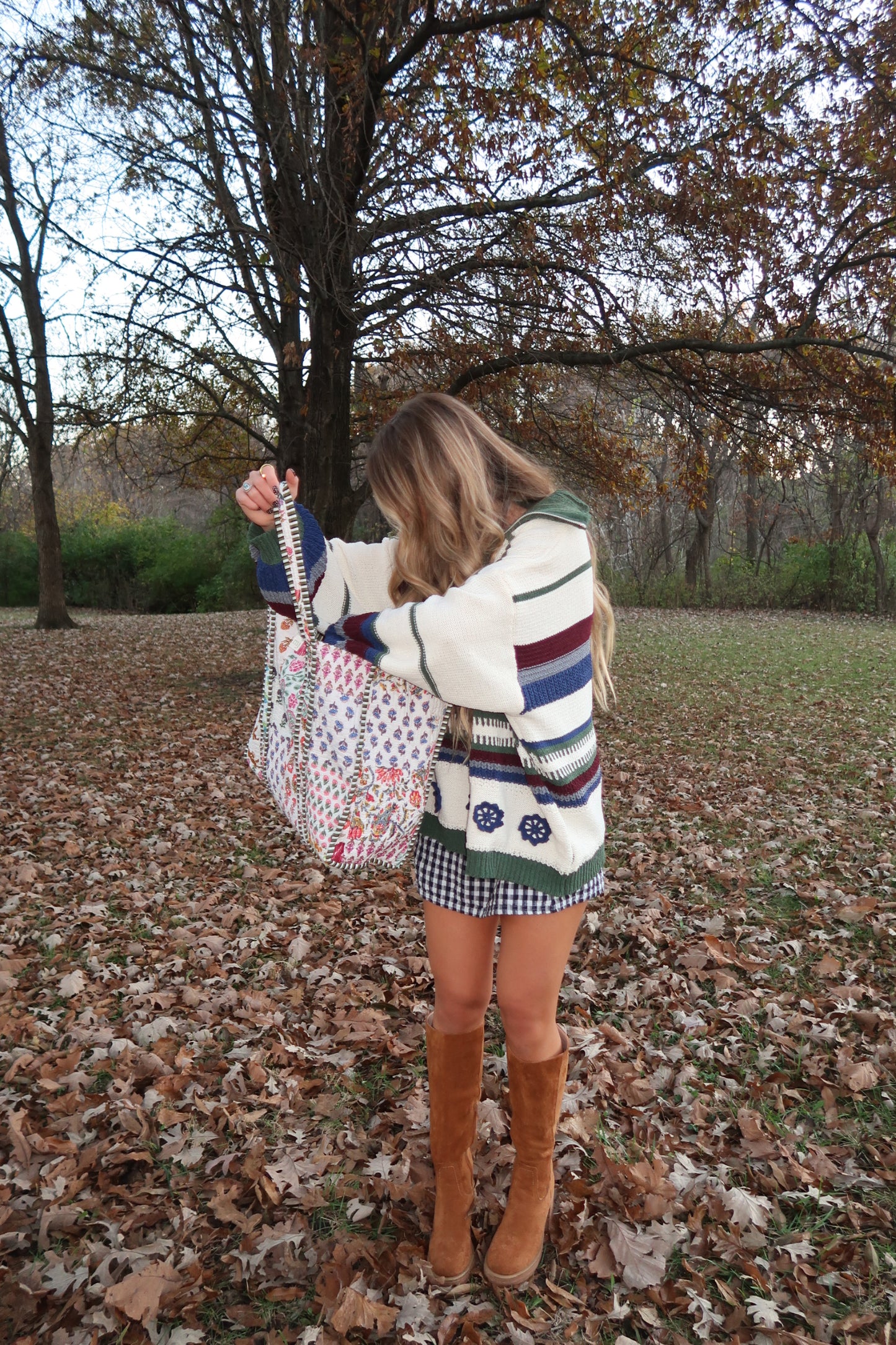 Connie Quilted Tote Bag