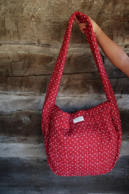 Ruby Quilted Sling Bag