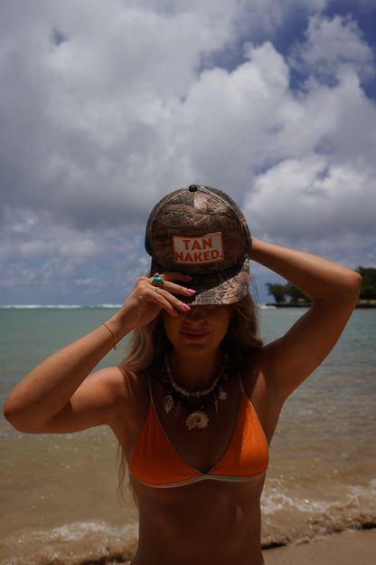 TAN NAKED Patch Hat