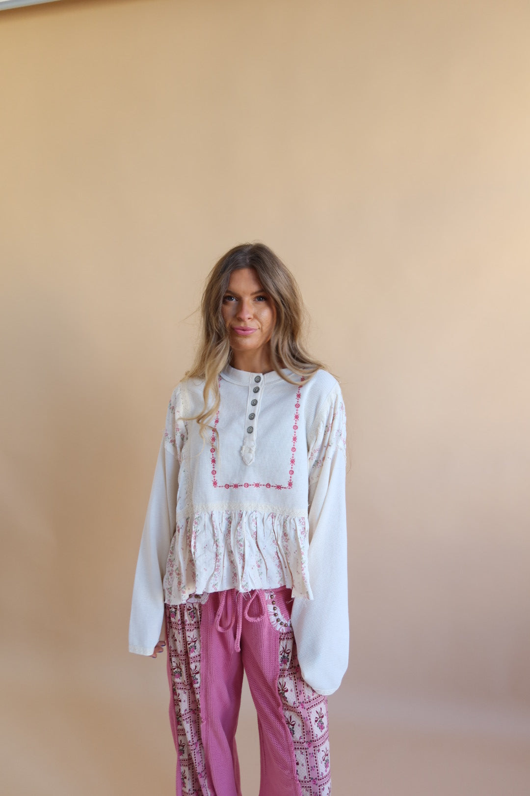 Soft Hearted Babydoll Top