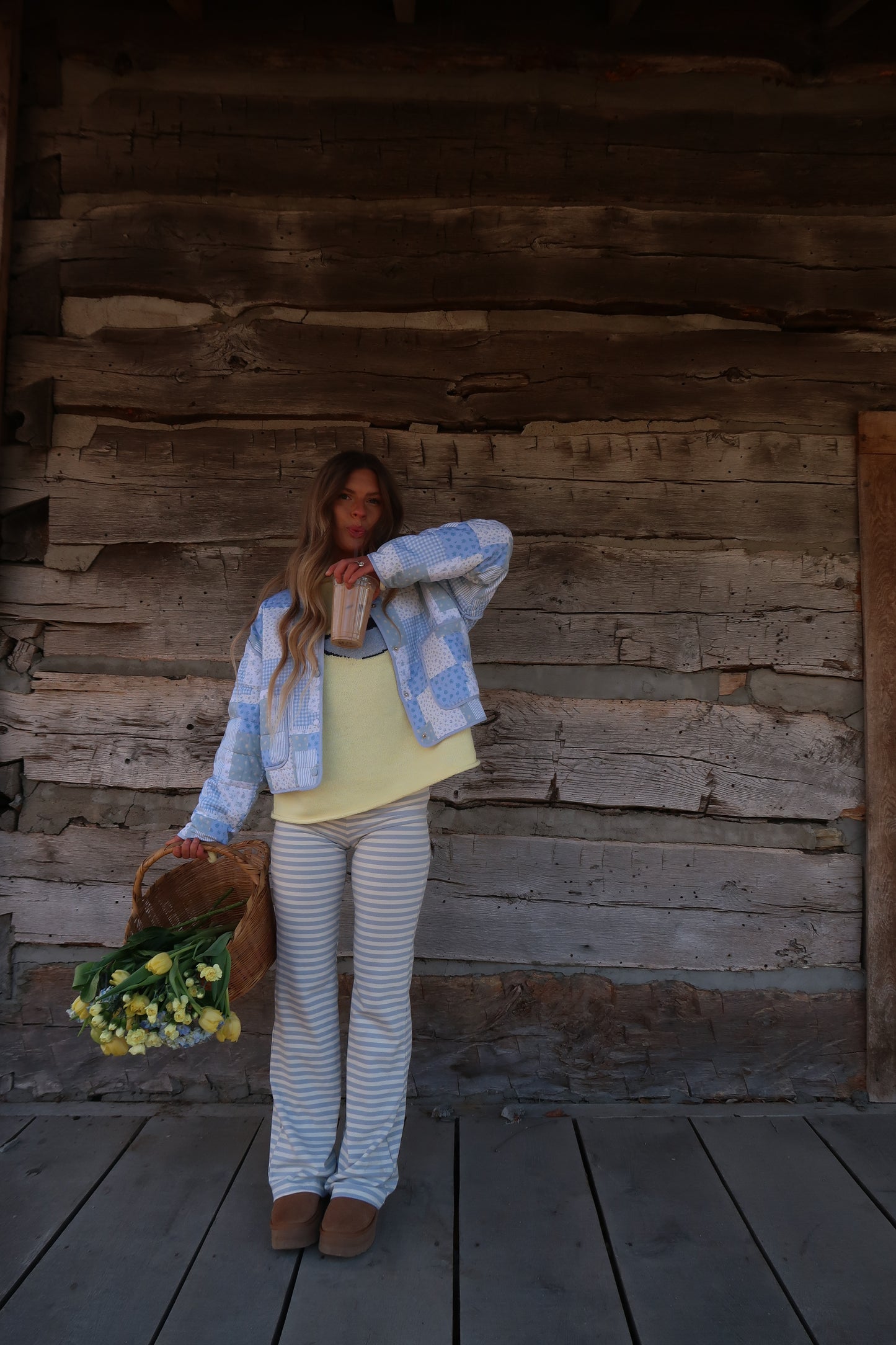 Blue Belle Quilted Jacket