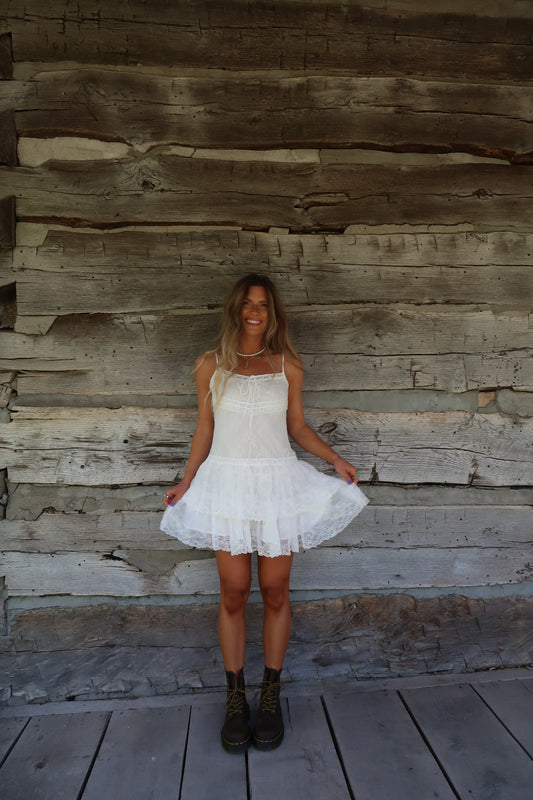 Coast Lace Romper