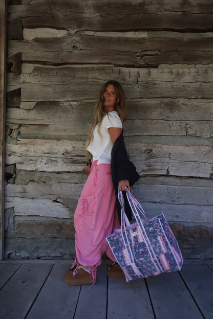 Palmer Quilted Tote Bag