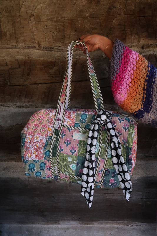Hattie Quilted Duffle Bag