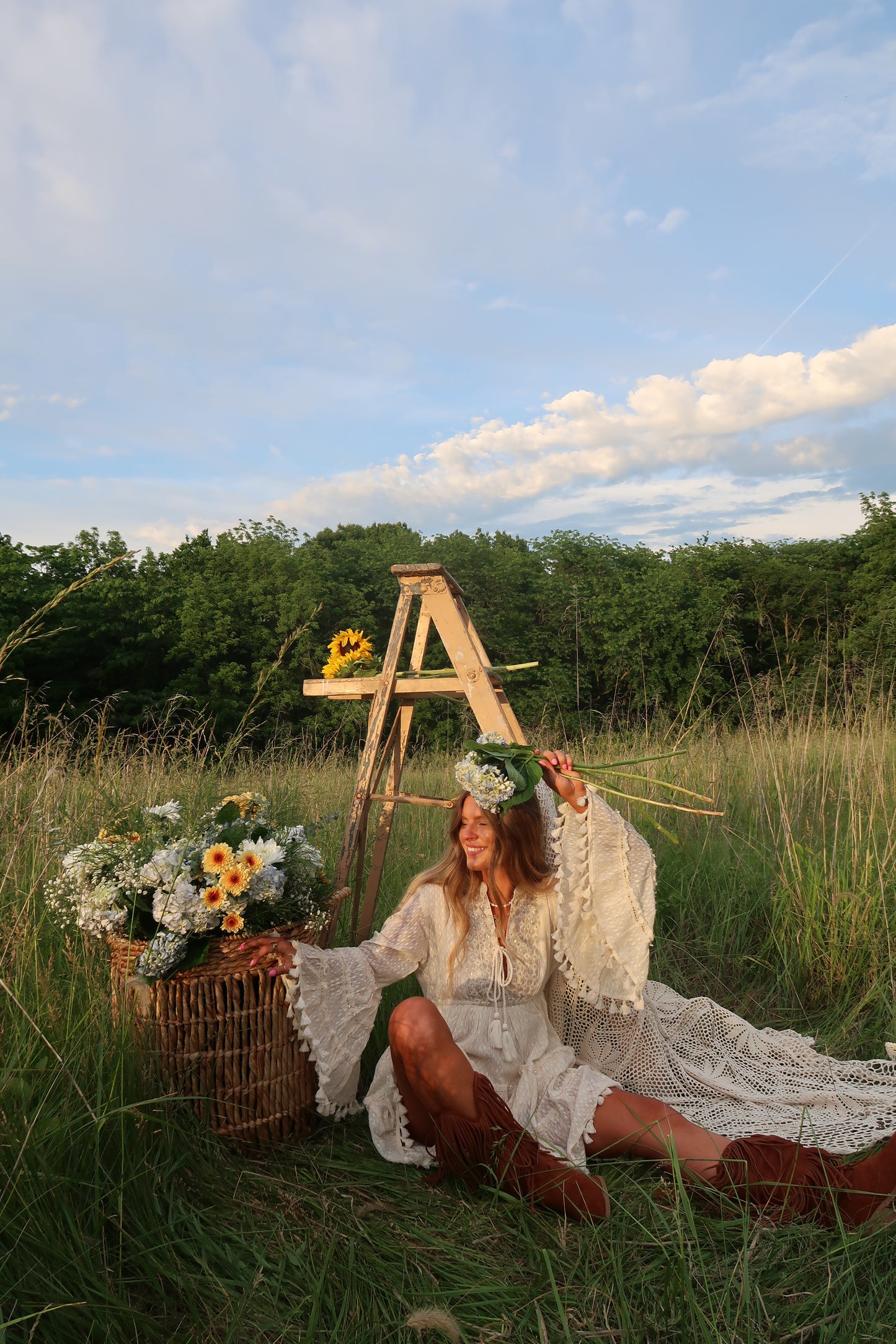 Golden Hour Shimmer Dress