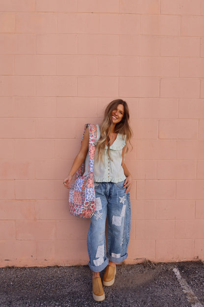 Birdie Quilted Sling Bag