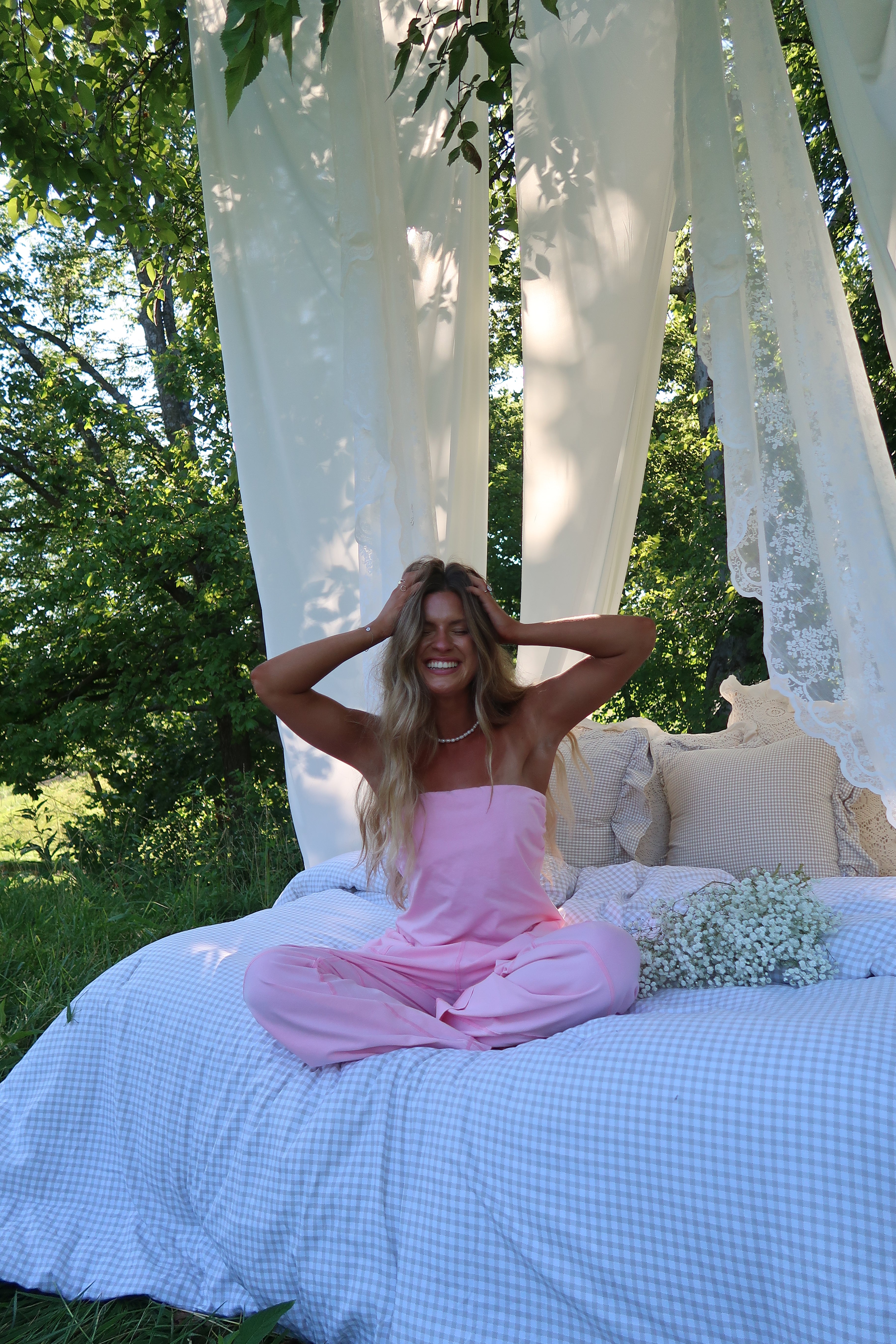 GREED - maddy☆bed&breakfast☆ LEAF LACE TOP Bubblegum Summer Dream Set – Maddy Jae