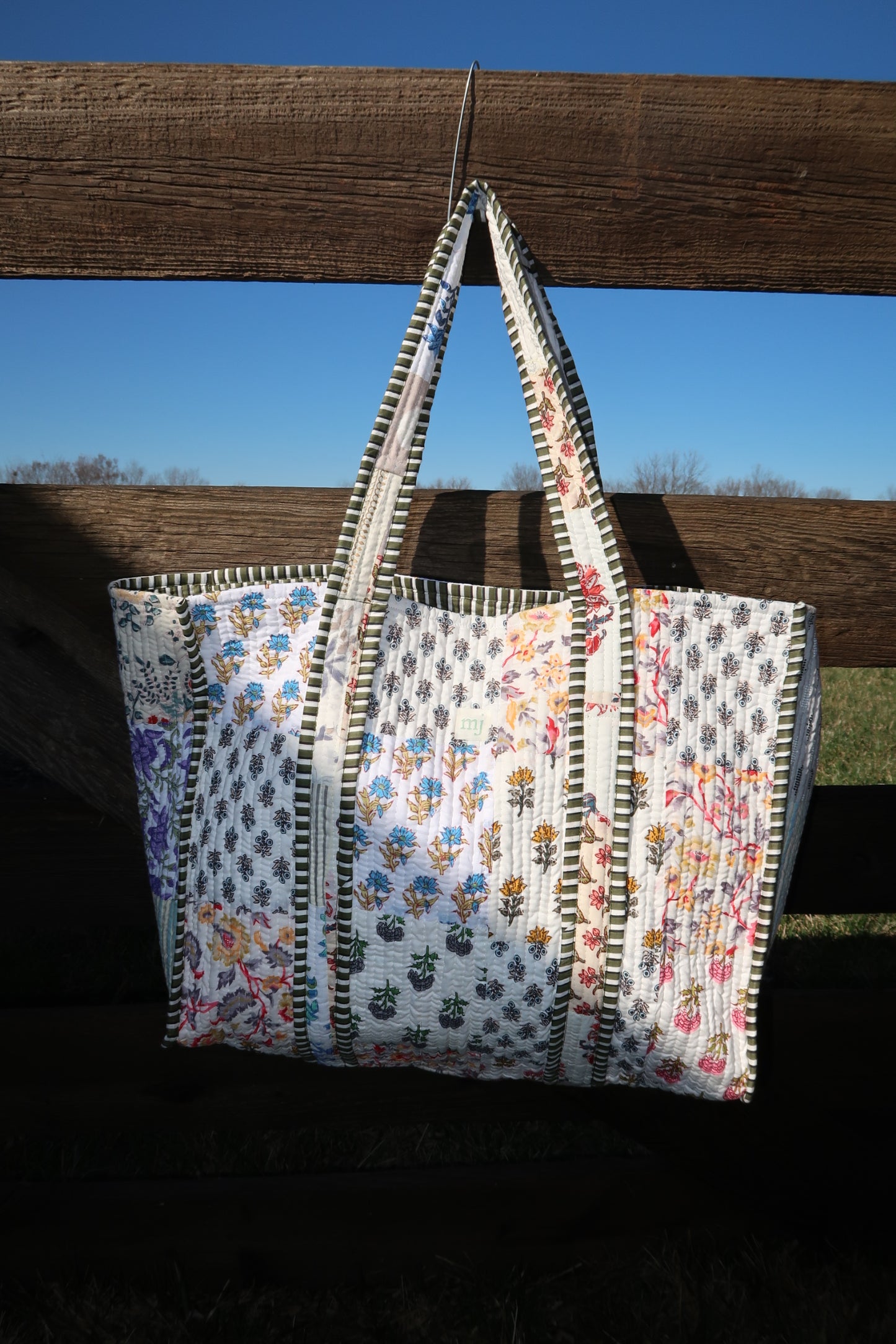 Connie Quilted Tote Bag