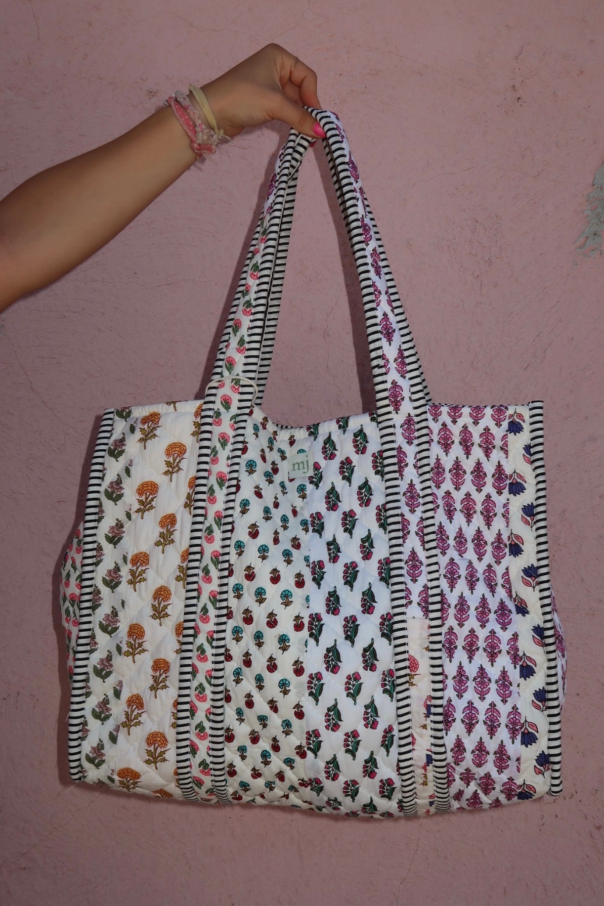 DeDeQuilted Tote Bag