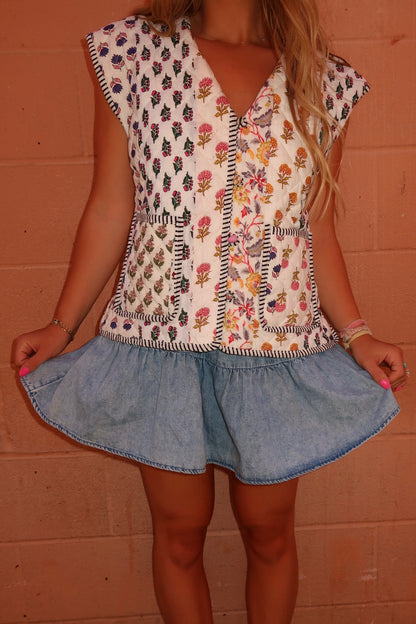 Greta Quilted Vest