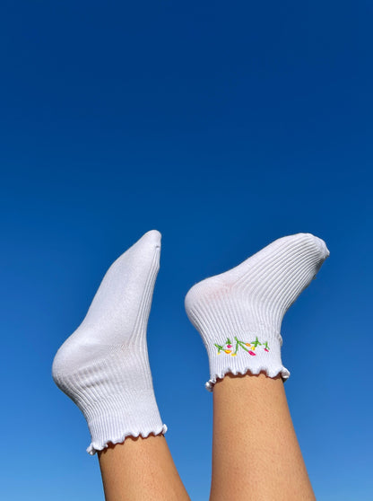 Flower Garden Socks