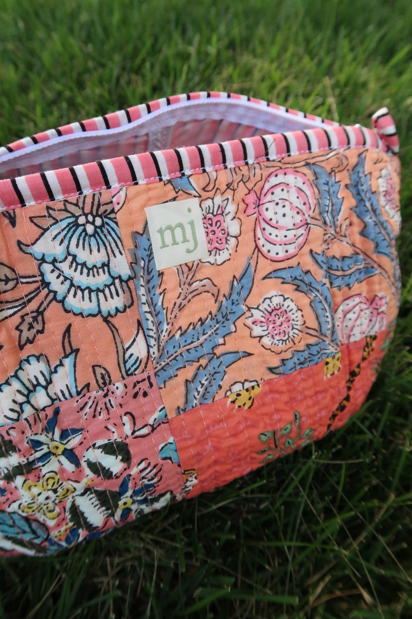 Debbie Quilted Cosmetic Bag