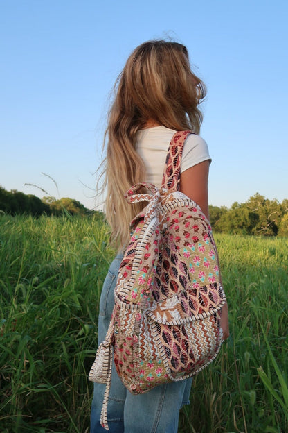 Willow Quilted Backpack