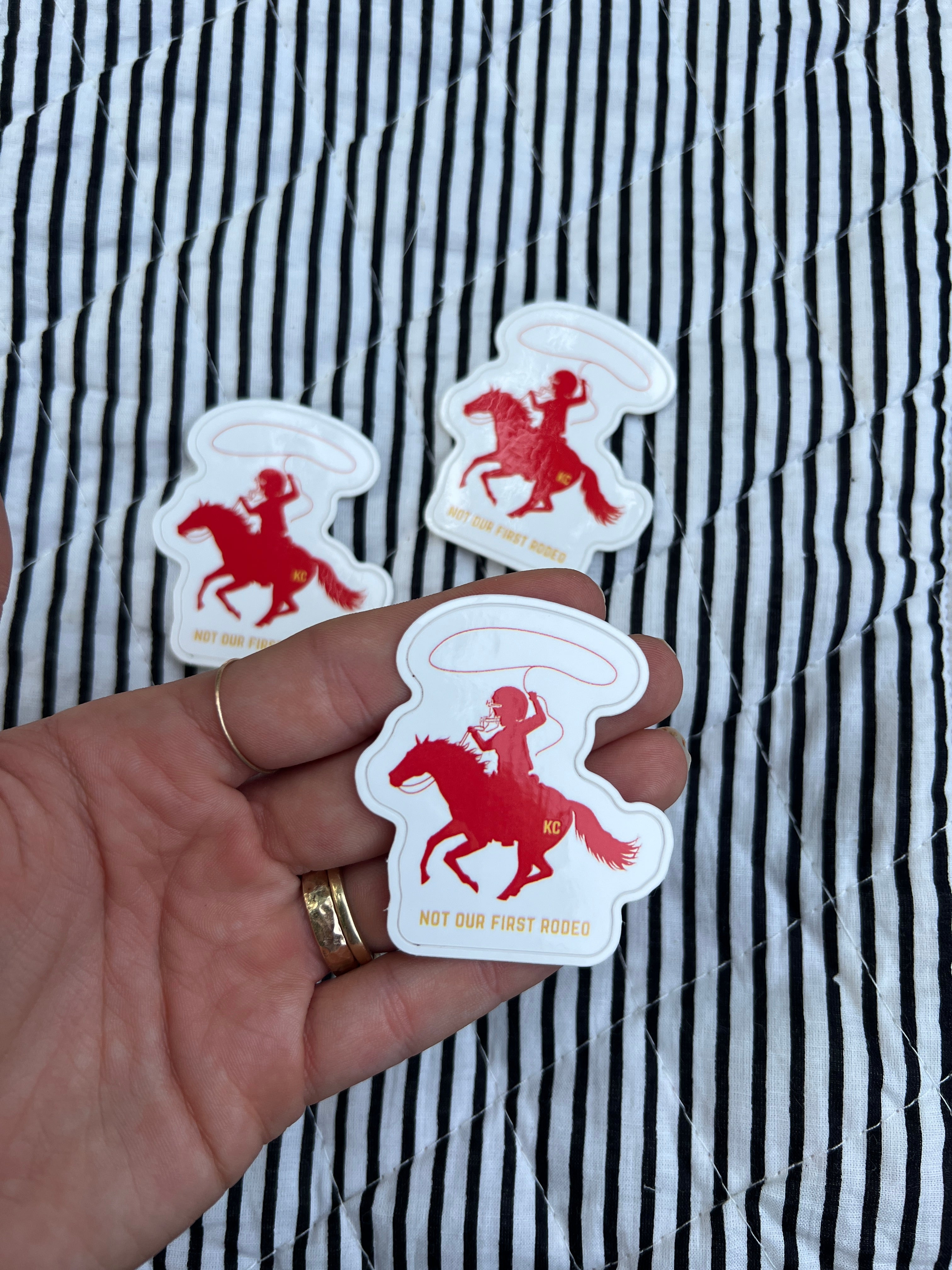 American Rodeo Stickers Not Our First Rodeo Sticker – Maddy Jae