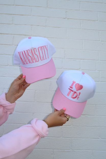 Kansas City Canvas Hat (Pink)