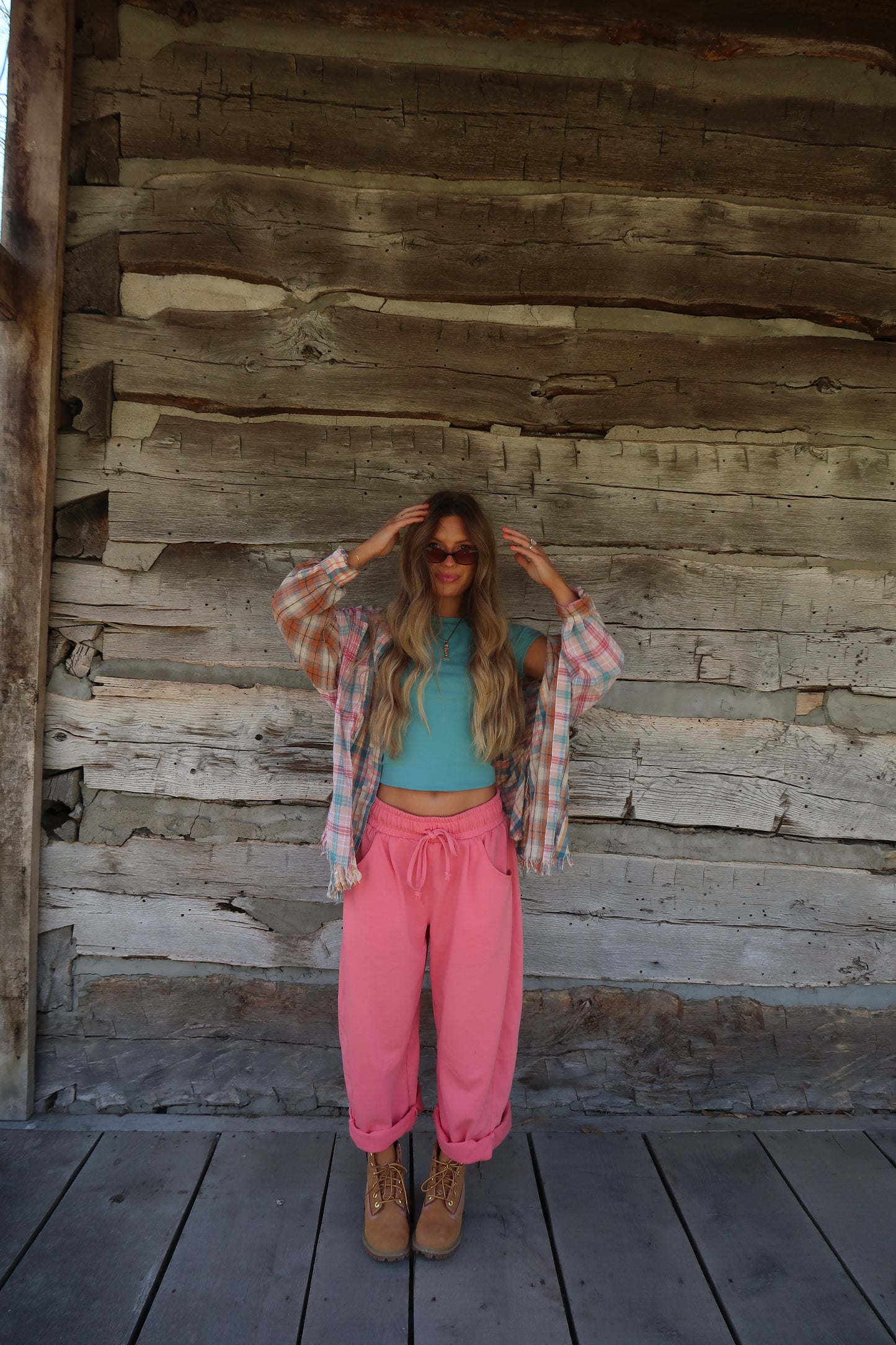 Sunset Plaid Flannel