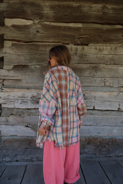 Sunset Plaid Flannel