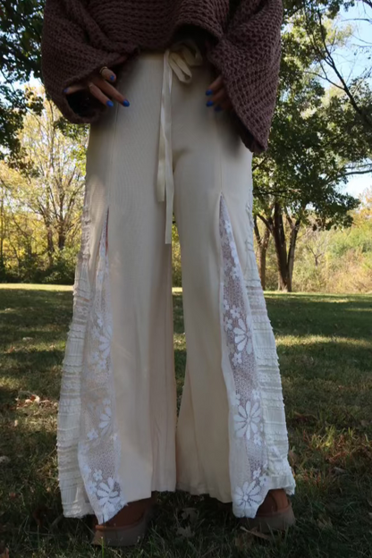 Cream & Sugar Wide leg Pant