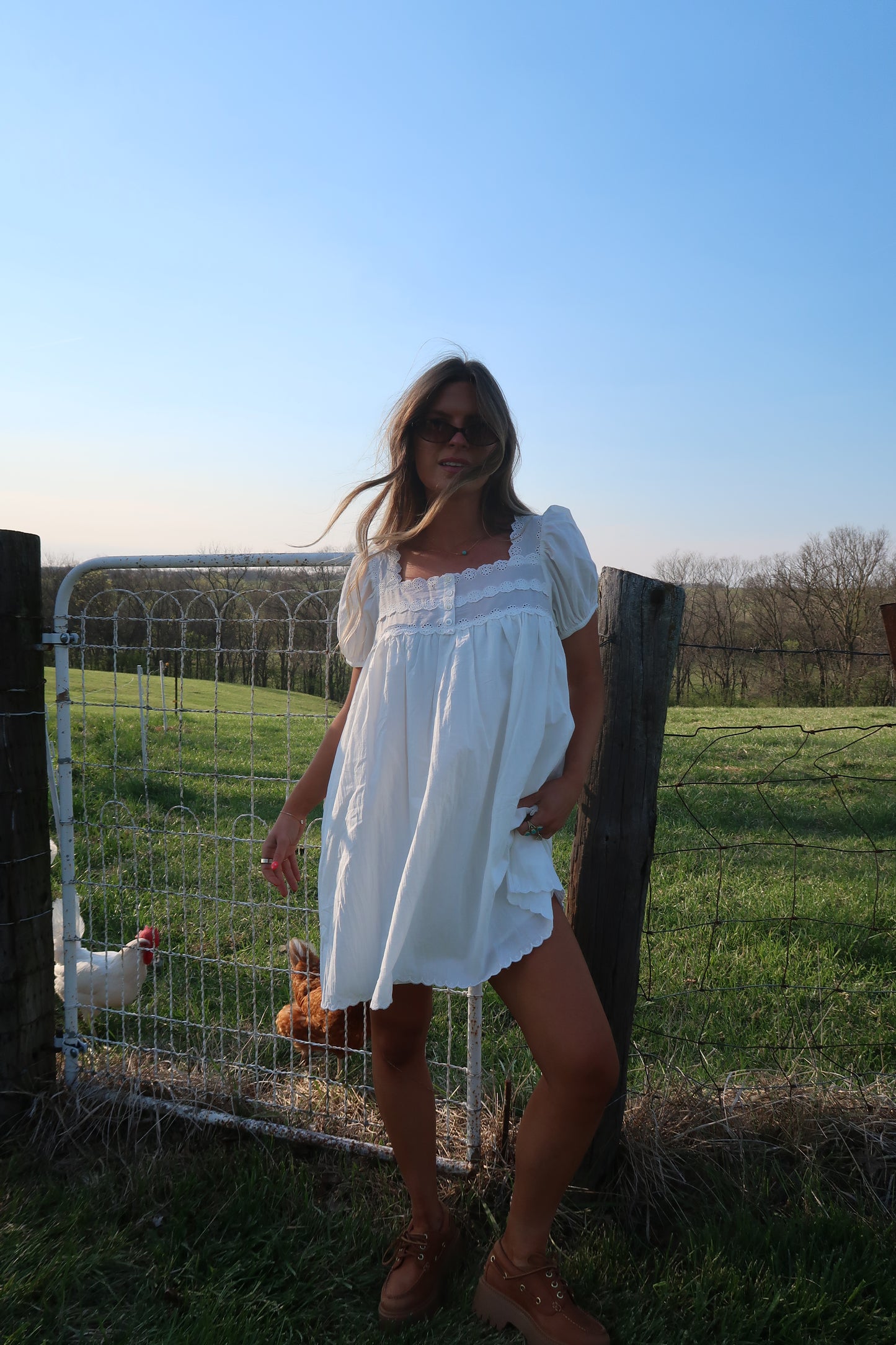 Lilly Eyelet Dress